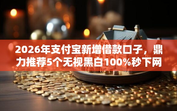 2026年支付宝新增借款口子，鼎力推荐5个无视黑白100%秒下网贷口子