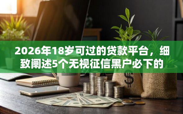 2026年18岁可过的贷款平台，细致阐述5个无视征信黑户必下的贷款口子