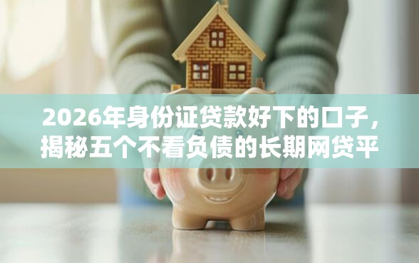 2026年身份证贷款好下的口子，揭秘五个不看负债的长期网贷平台