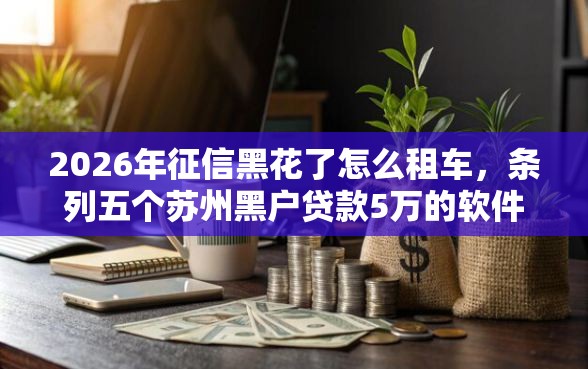 2026年征信黑花了怎么租车，条列五个苏州黑户贷款5万的软件