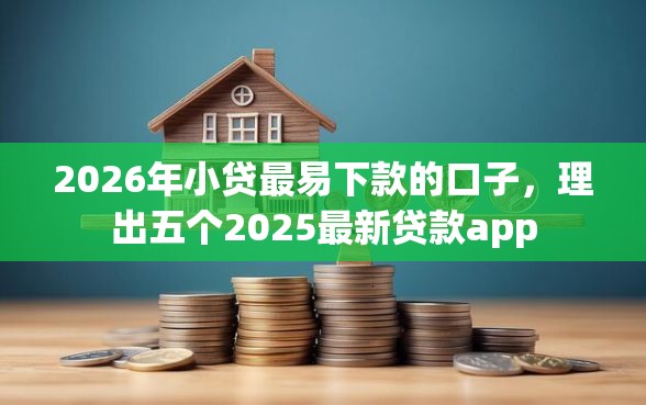 2026年小贷最易下款的口子，理出五个2025最新贷款app