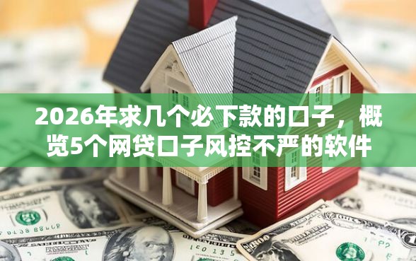 2026年求几个必下款的口子，概览5个网贷口子风控不严的软件