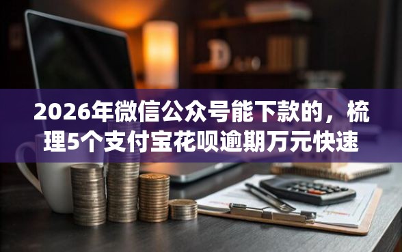 2026年微信公众号能下款的，梳理5个支付宝花呗逾期万元快速贷款app