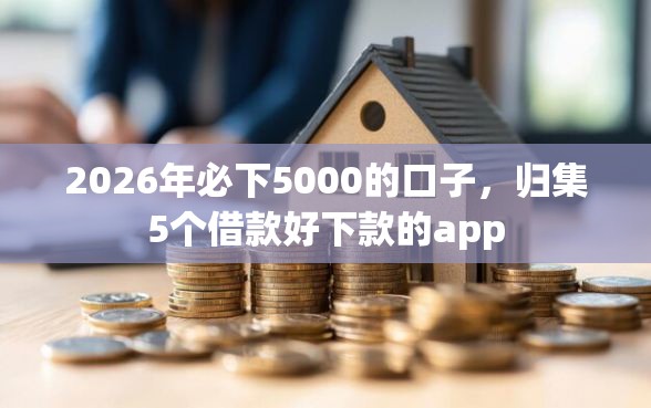2026年必下5000的口子，归集5个借款好下款的app