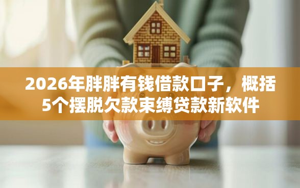2026年胖胖有钱借款口子，概括5个摆脱欠款束缚贷款新软件