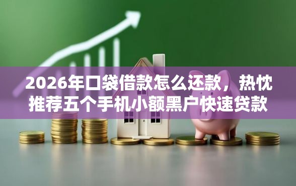 2026年口袋借款怎么还款，热忱推荐五个手机小额黑户快速贷款平台