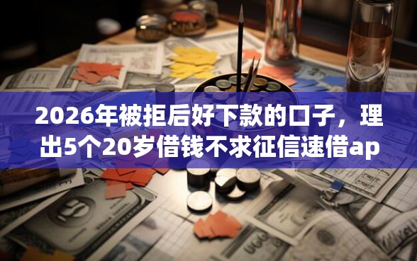 2026年被拒后好下款的口子，理出5个20岁借钱不求征信速借app