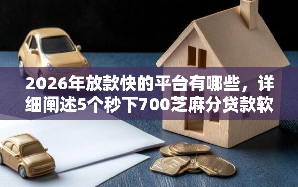 2026年放款快的平台有哪些，详细阐述5个秒下700芝麻分贷款软件