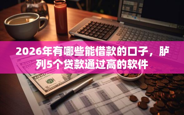 2026年有哪些能借款的口子，胪列5个贷款通过高的软件