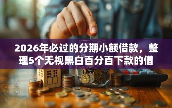 2026年必过的分期小额借款，整理5个无视黑白百分百下款的借款口子