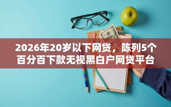 2026年20岁以下网贷，陈列5个百分百下款无视黑白户网贷平台