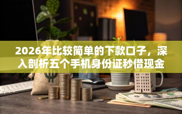 2026年比较简单的下款口子，深入剖析五个手机身份证秒借现金的平台