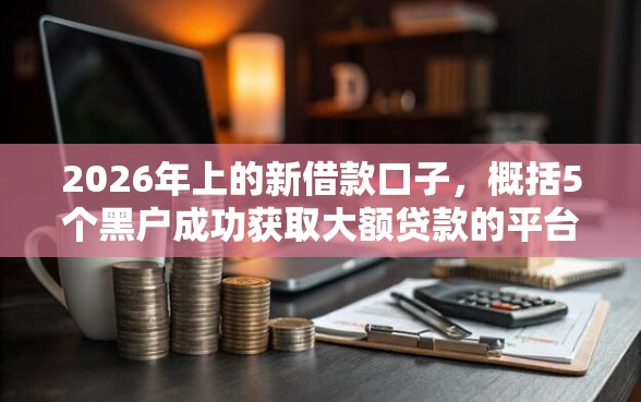 2026年上的新借款口子，概括5个黑户成功获取大额贷款的平台