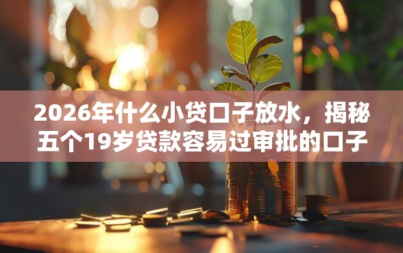 2026年什么小贷口子放水，揭秘五个19岁贷款容易过审批的口子
