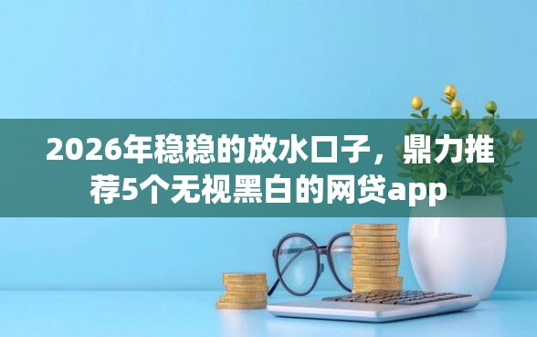 2026年稳稳的放水口子，鼎力推荐5个无视黑白的网贷app
