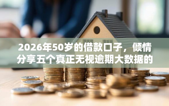 2026年50岁的借款口子，倾情分享五个真正无视逾期大数据的网贷平台
