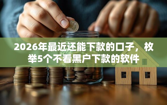 2026年最近还能下款的口子，枚举5个不看黑户下款的软件