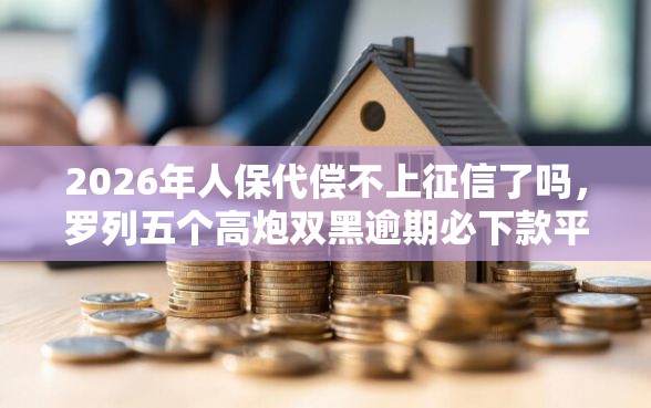 2026年人保代偿不上征信了吗，罗列五个高炮双黑逾期必下款平台