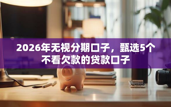 2026年无视分期口子，甄选5个不看欠款的贷款口子