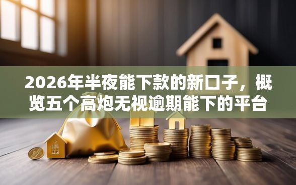 2026年半夜能下款的新口子，概览五个高炮无视逾期能下的平台