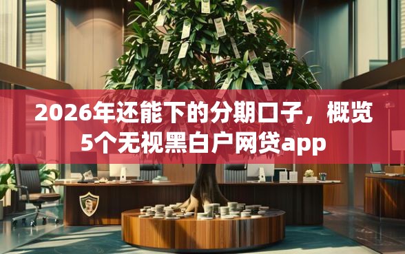 2026年还能下的分期口子，概览5个无视黑白户网贷app