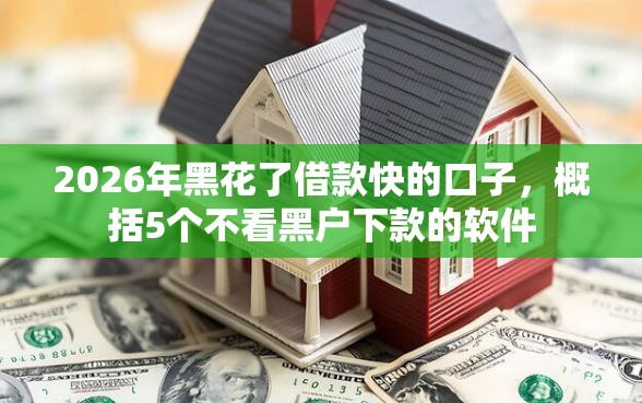2026年黑花了借款快的口子，概括5个不看黑户下款的软件