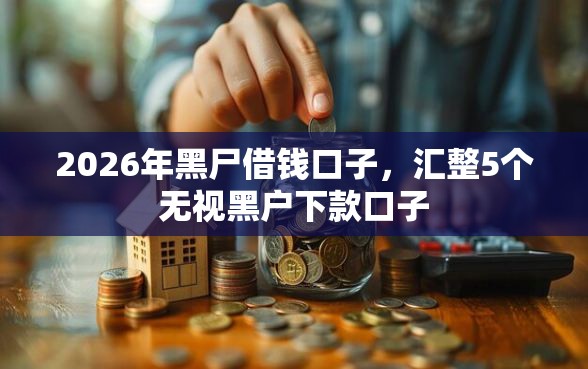 2026年黑尸借钱口子，汇整5个无视黑户下款口子