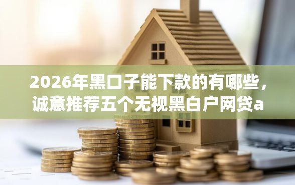 2026年黑口子能下款的有哪些，诚意推荐五个无视黑白户网贷app