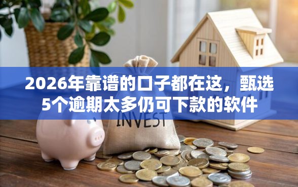 2026年靠谱的口子都在这，甄选5个逾期太多仍可下款的软件