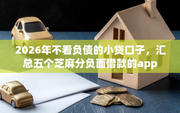2026年不看负债的小贷口子，汇总五个芝麻分负面借款的app
