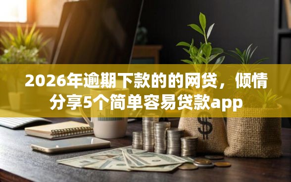 2026年逾期下款的的网贷，倾情分享5个简单容易贷款app