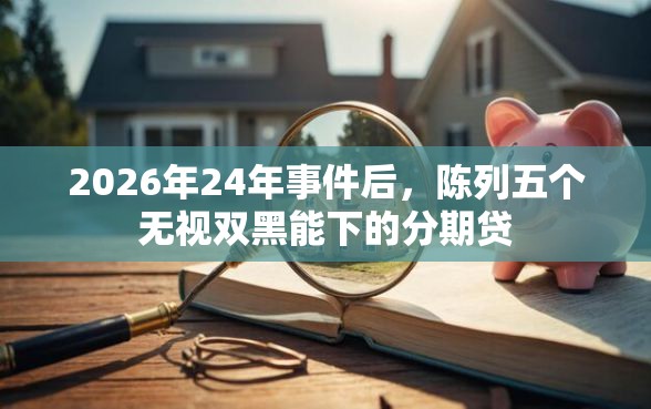 2026年24年事件后，陈列五个无视双黑能下的分期贷