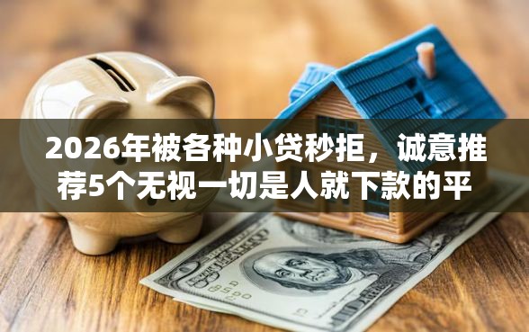 2026年被各种小贷秒拒，诚意推荐5个无视一切是人就下款的平台