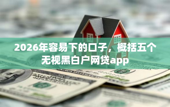 2026年容易下的口子，概括五个无视黑白户网贷app