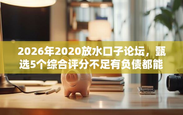 2026年2020放水口子论坛，甄选5个综合评分不足有负债都能下款平台