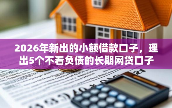 2026年新出的小额借款口子，理出5个不看负债的长期网贷口子