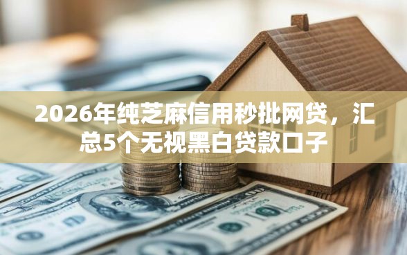 2026年纯芝麻信用秒批网贷，汇总5个无视黑白贷款口子
