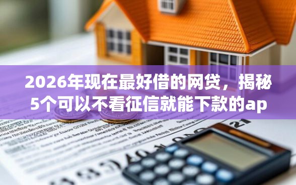 2026年现在最好借的网贷，揭秘5个可以不看征信就能下款的app