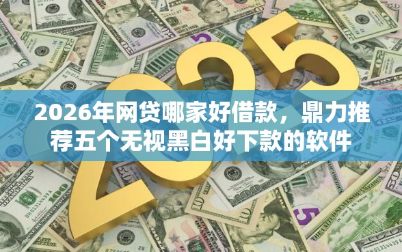 2026年网贷哪家好借款，鼎力推荐五个无视黑白好下款的软件