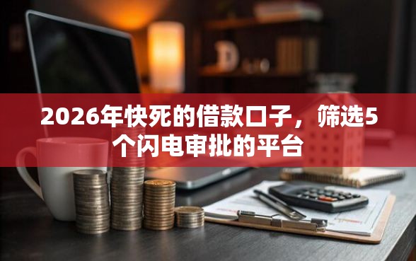 2026年快死的借款口子，筛选5个闪电审批的平台