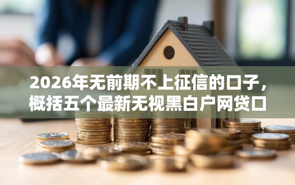 2026年无前期不上征信的口子，概括五个最新无视黑白户网贷口子
