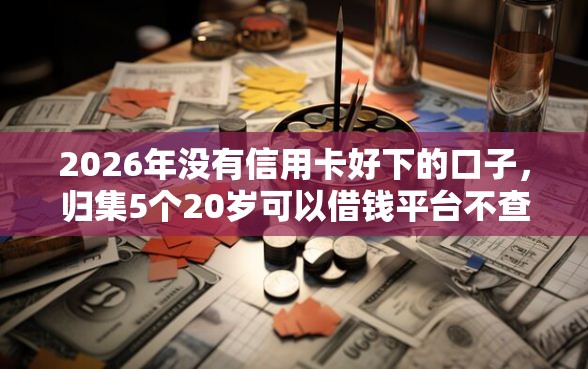 2026年没有信用卡好下的口子，归集5个20岁可以借钱平台不查征信的口子