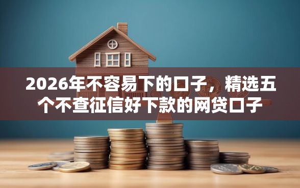2026年不容易下的口子，精选五个不查征信好下款的网贷口子