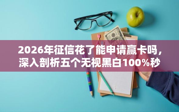 2026年征信花了能申请赢卡吗，深入剖析五个无视黑白100%秒下网贷小额夜间口子