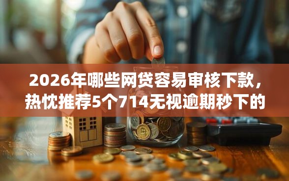 2026年哪些网贷容易审核下款，热忱推荐5个714无视逾期秒下的app