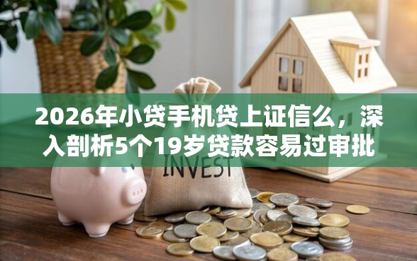 2026年小贷手机贷上证信么，深入剖析5个19岁贷款容易过审批的平台
