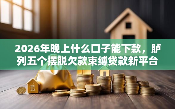 2026年晚上什么口子能下款,胪列五个摆脱欠款束缚贷款新平台 2026年晚上什么口子能下款,胪列五个摆脱欠款束缚贷款新平台