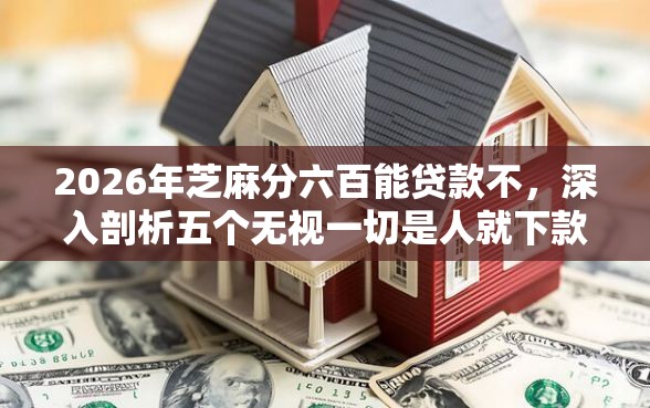 2026年芝麻分六百能贷款不，深入剖析五个无视一切是人就下款的口子
