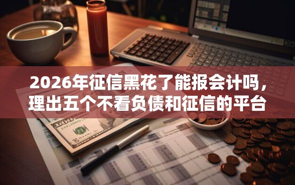 2026年征信黑花了能报会计吗，理出五个不看负债和征信的平台
