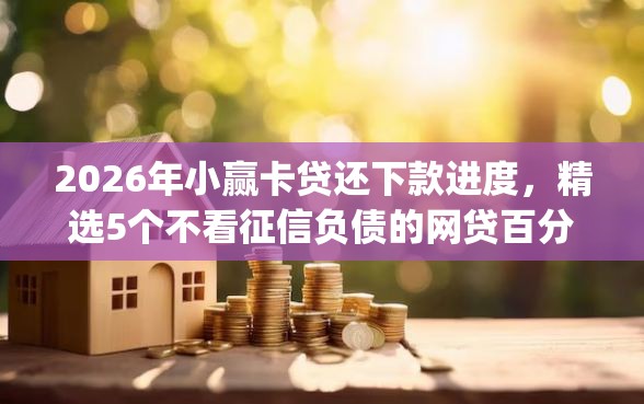 2026年小赢卡贷还下款进度，精选5个不看征信负债的网贷百分百下款app